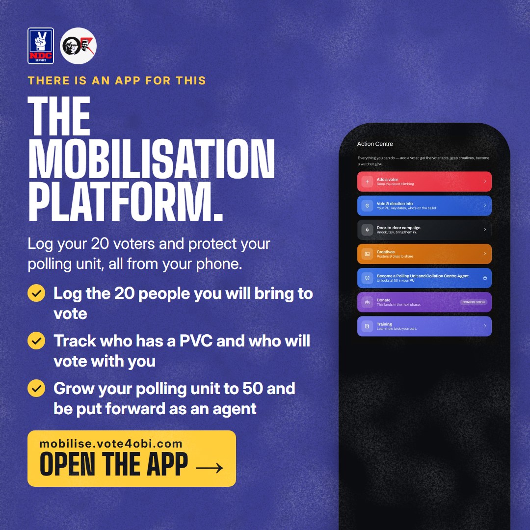 Square picture: the Mobilisation Platform