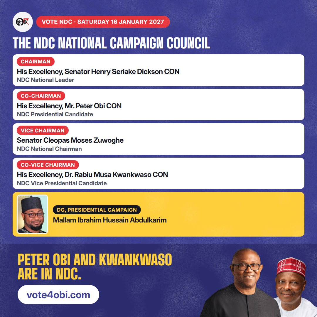 The NDC National Campaign Council