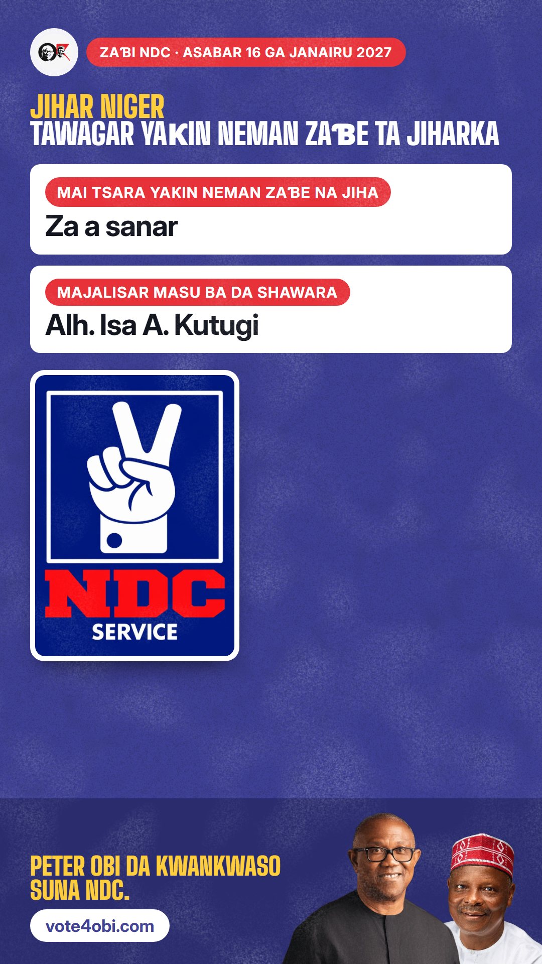 Tawagar yaƙin neman zaɓe ta jiharka