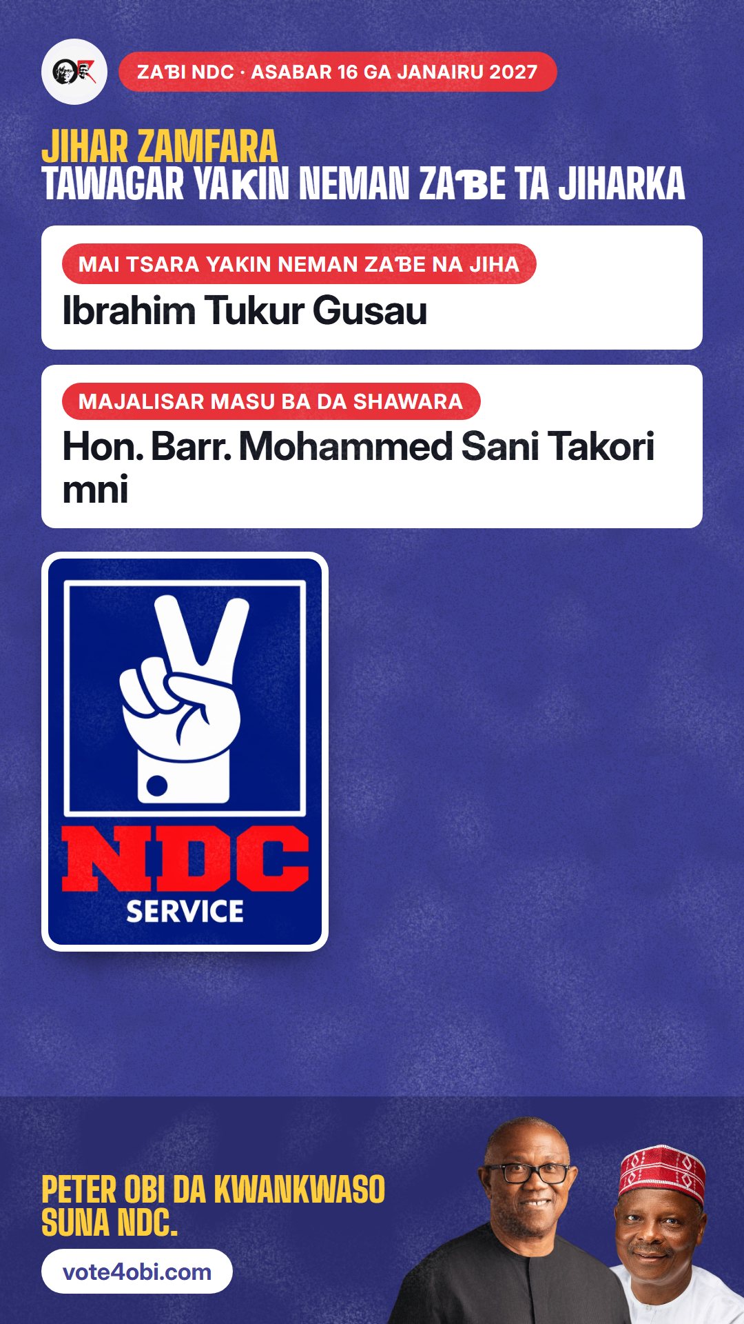 Tawagar yaƙin neman zaɓe ta jiharka