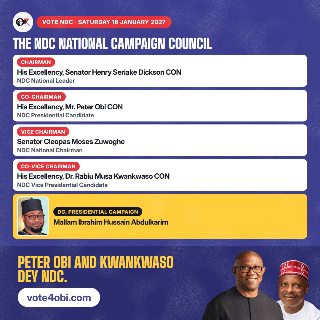 The NDC National Campaign Council