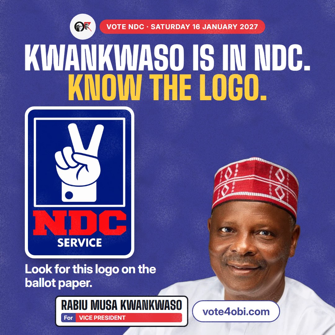 Square flyer: Kwankwaso is in NDC