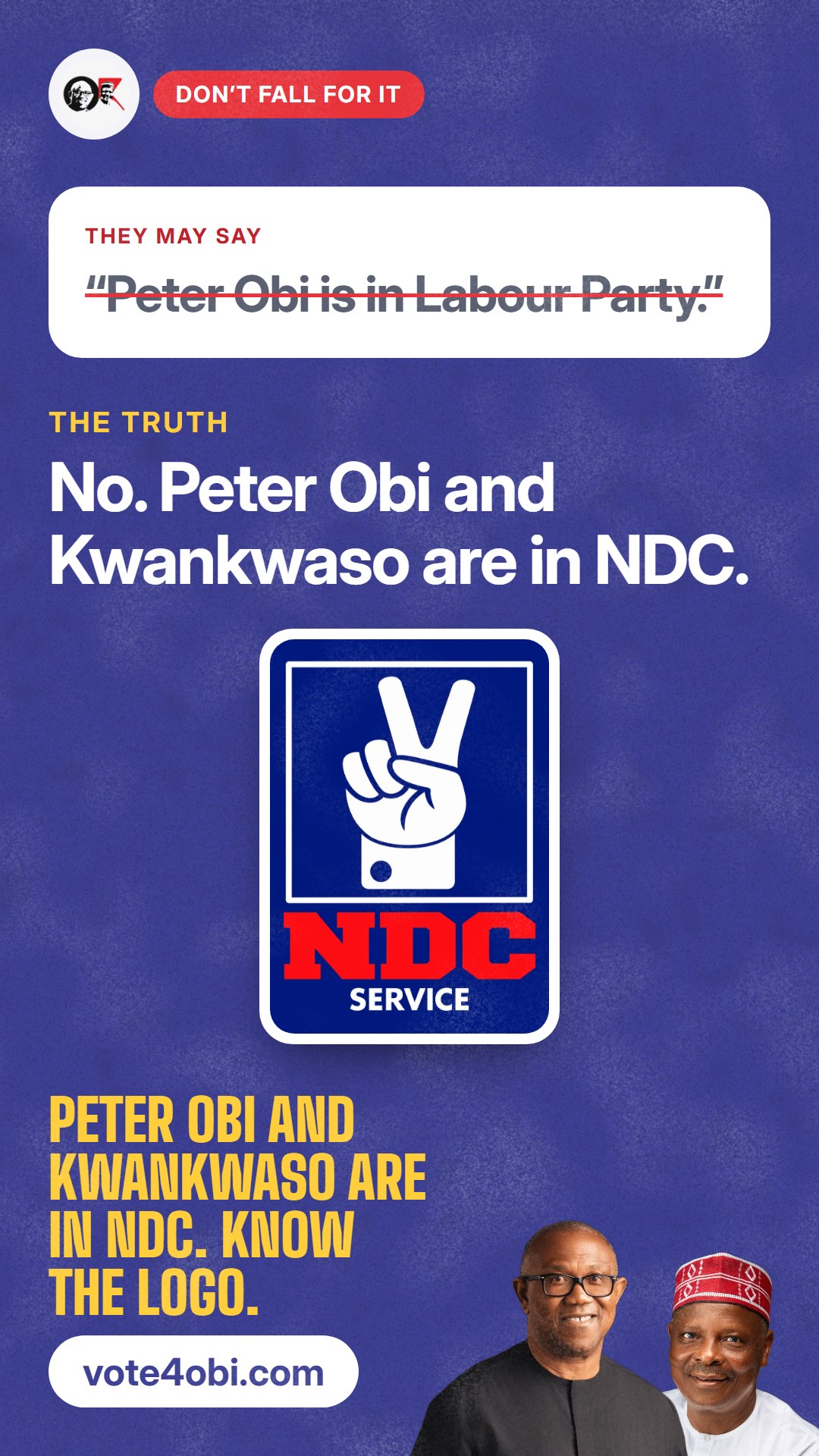 “Peter Obi is in Labour Party.”