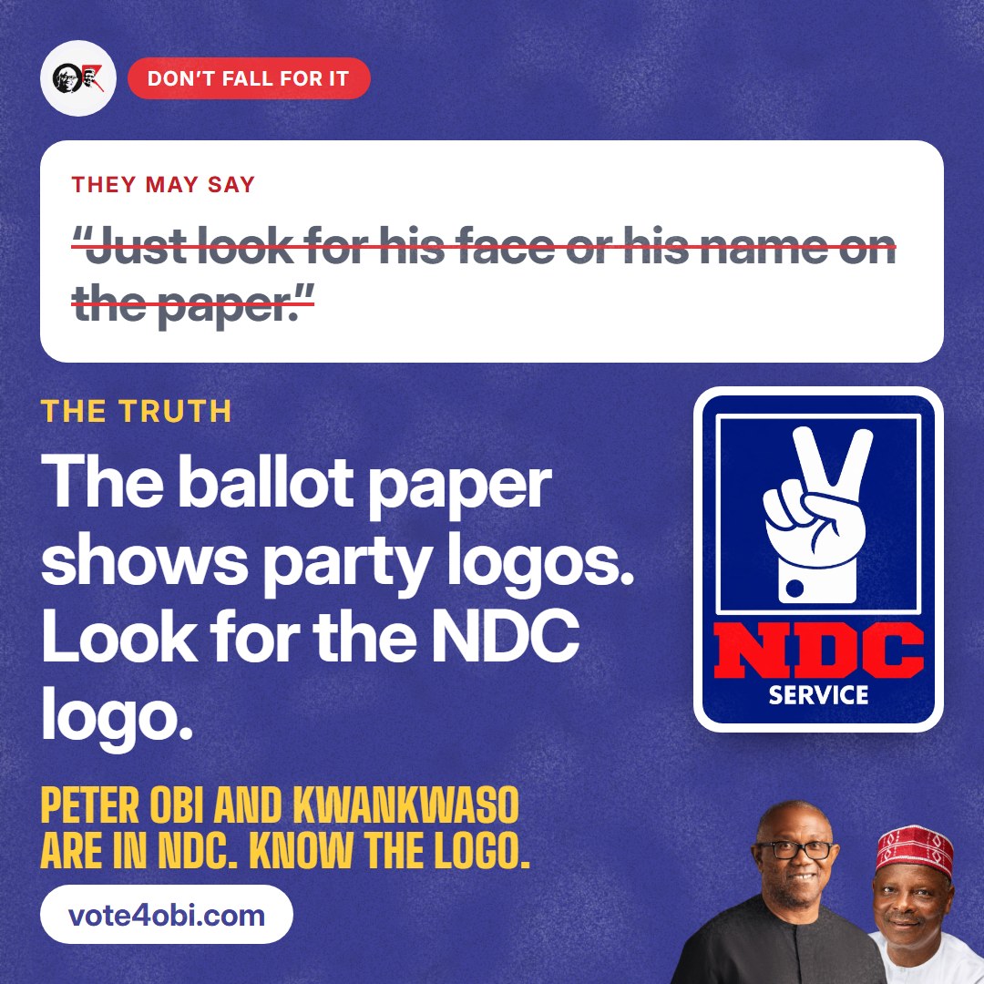 “Just look for his face or his name on the paper.”