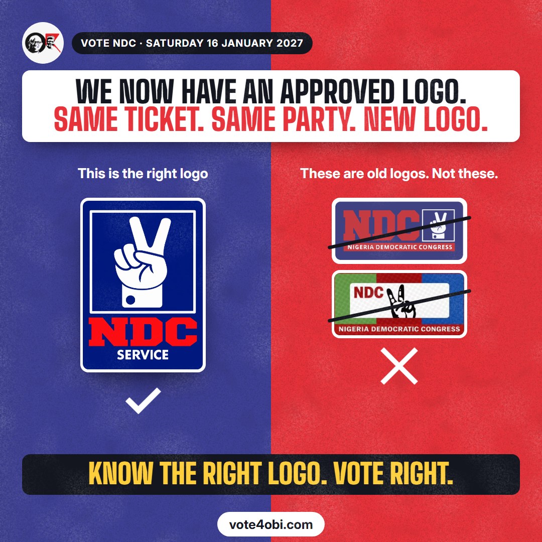 Square flyer: The right logo