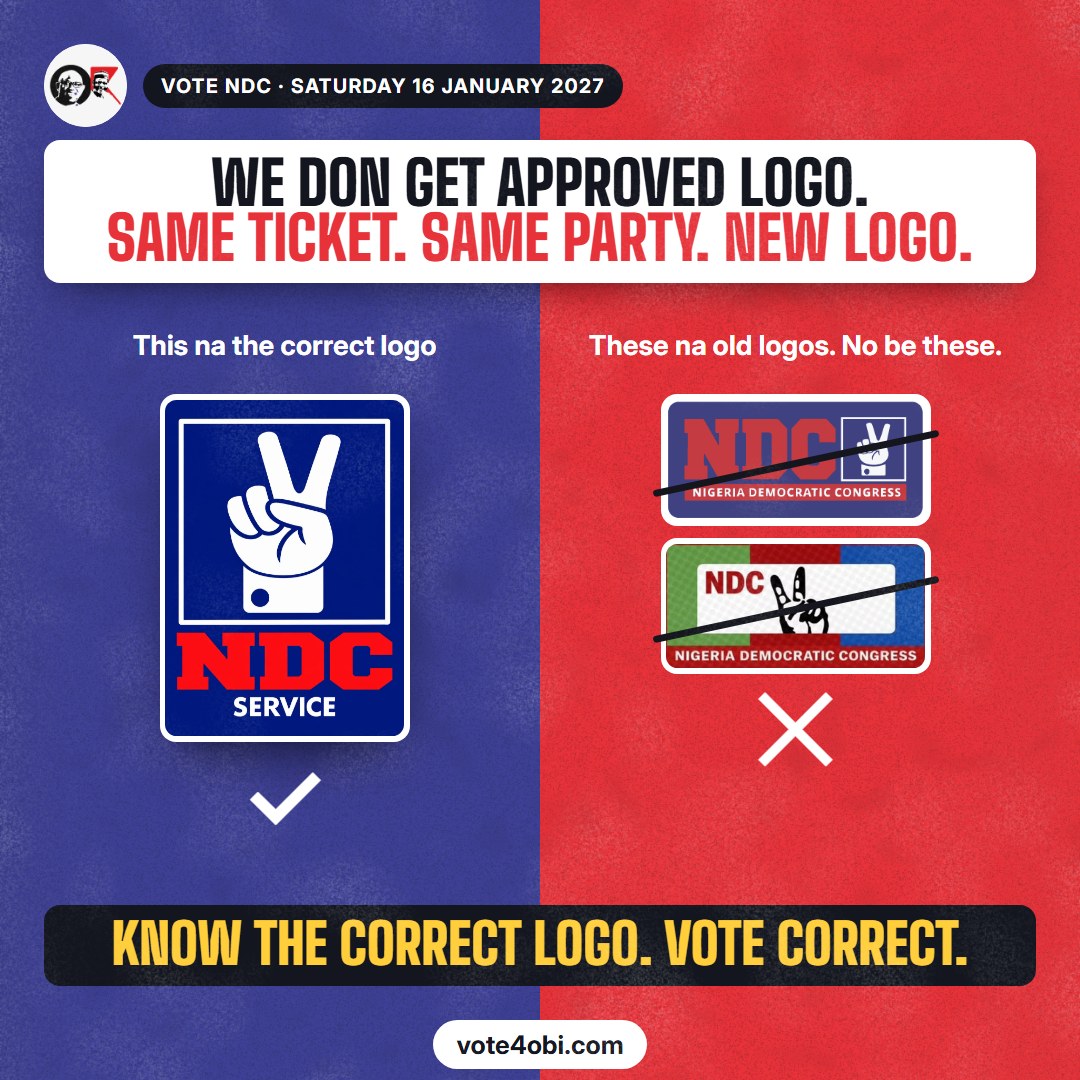 Square flyer: The correct logo