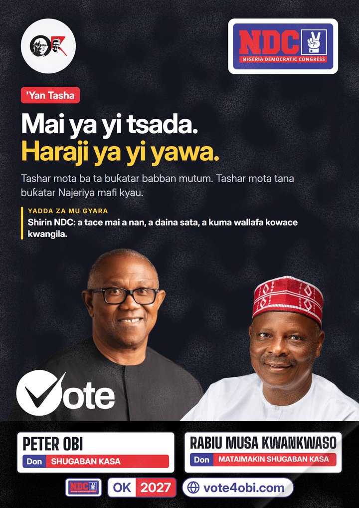Mai ya yi tsada. Haraji ya yi yawa.