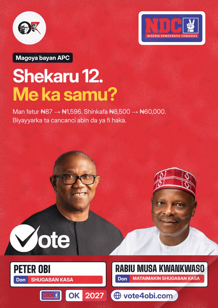 Shekaru 12 ke nan. Me ka samu?