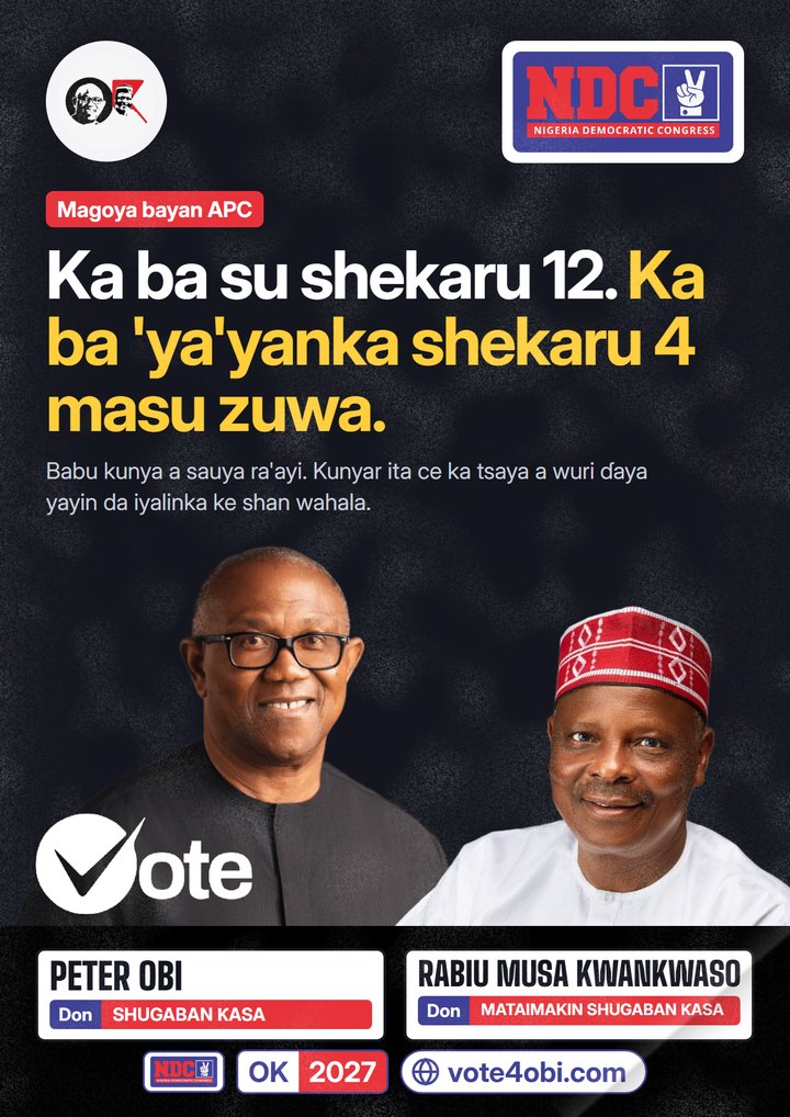 Shekaru 12 ka ba su. Ka ba ‘ya’yanka shekaru masu zuwa guda 4.