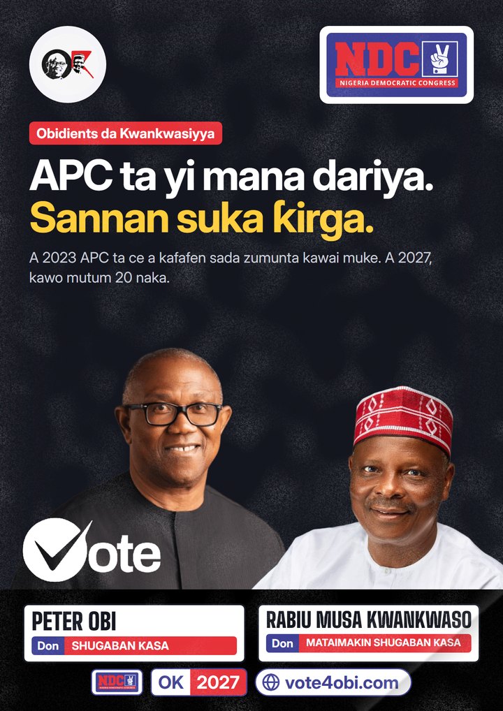 APC ta yi mana dariya. Sannan suka ƙirga.