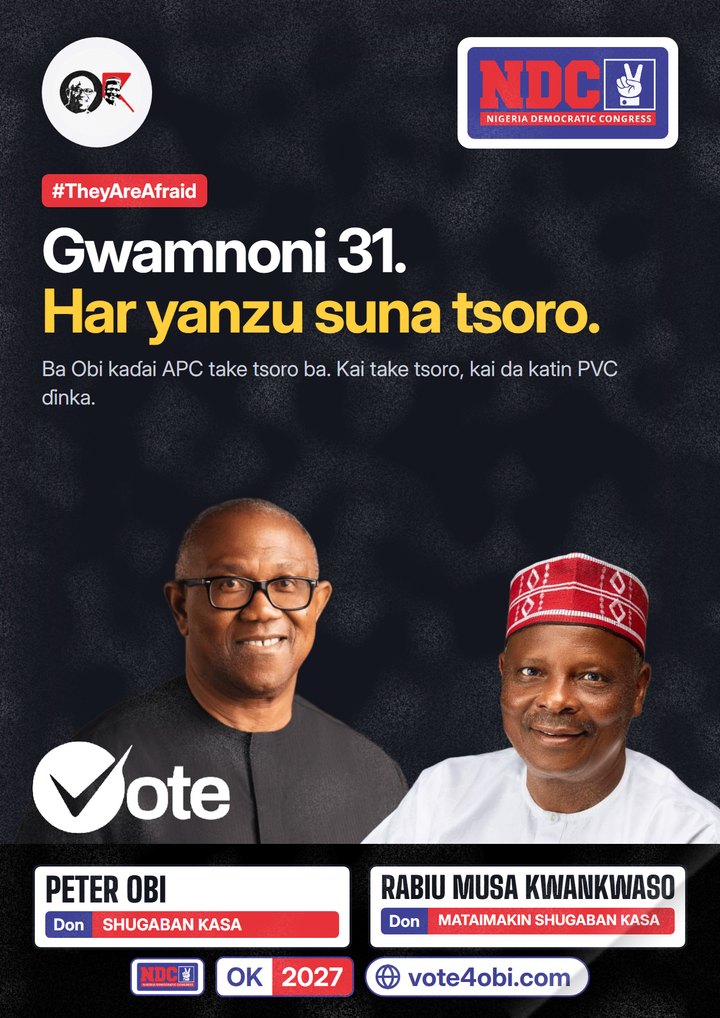 Gwamnoni 31. Har yanzu suna tsoro.