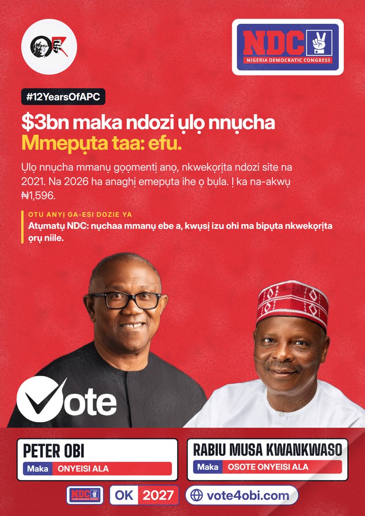 $3bn iji rụzie ụlọ nrụcha mmanụ Ihe ha na-emepụta taa: efu.