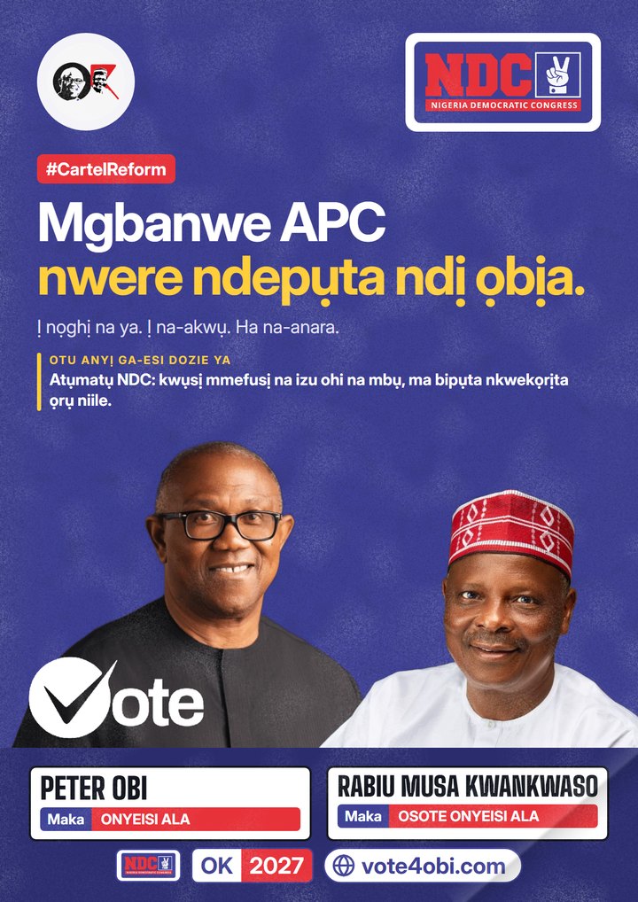 Mgbanwe APC nwere ndepụta ndị ọbịa.