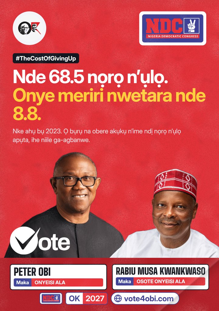 Nde 68.5 nọrọ n'ụlọ. Onye meriri nwetara nde 8.8.