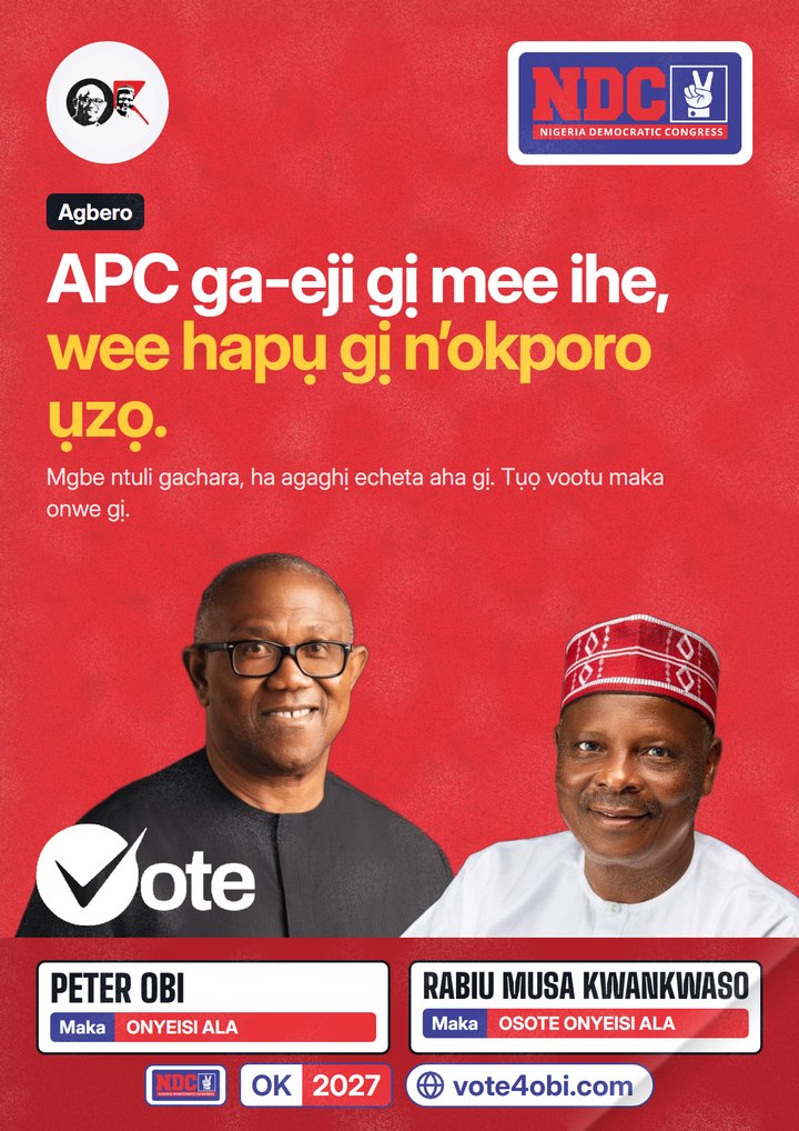 APC ga-eji gị mee ihe, wee hapụ gị n’okporo ụzọ.