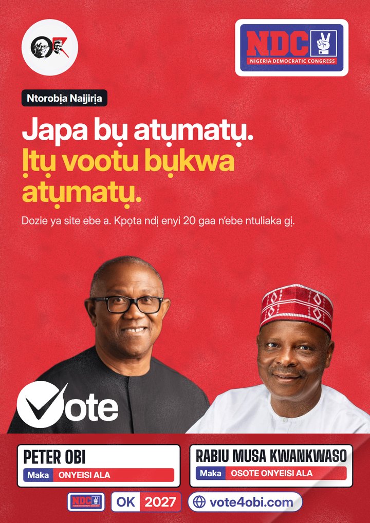 Japa bụ atụmatụ. Ịtụ vootu bụkwa atụmatụ.