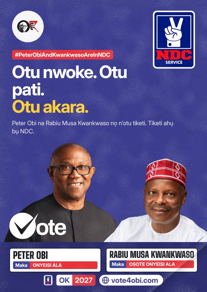 Otu nwoke. Otu pati. Otu akara.