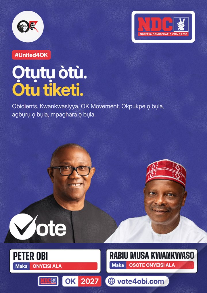 Ọtụtụ mmegharị. Otu tiketi.