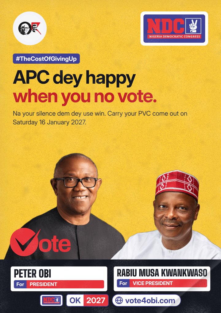 APC dey happy when you no vote.