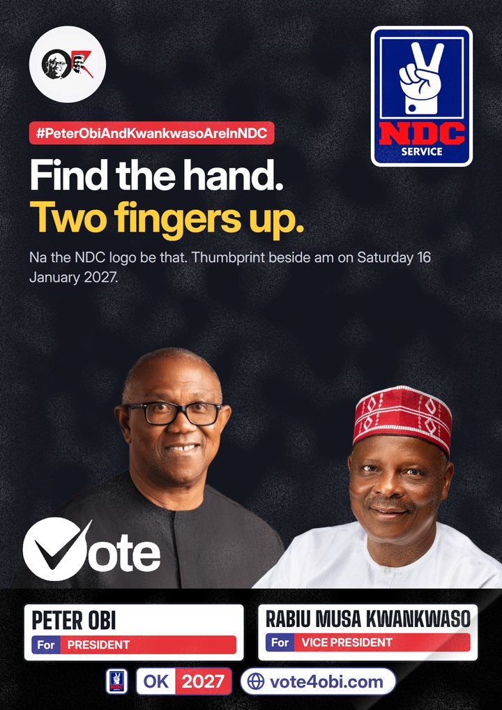 Find the hand. Two fingers up.