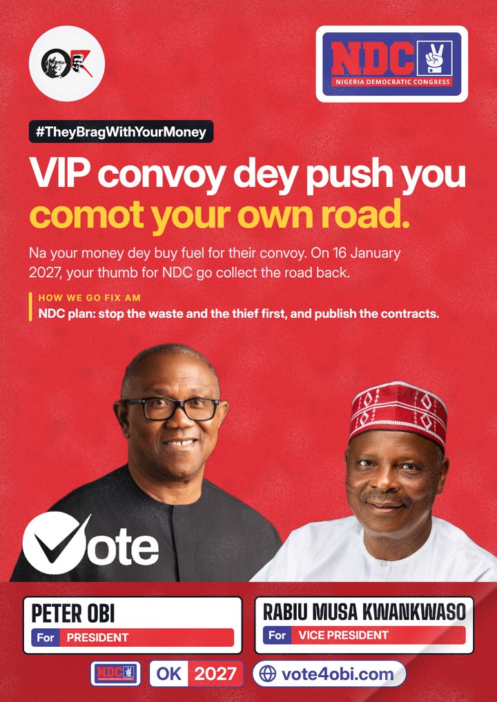 VIP convoy dey push you comot your own road.