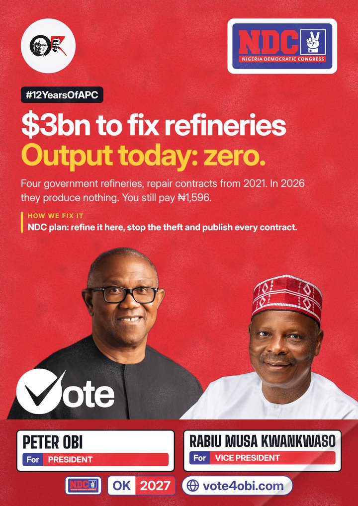 $3bn to fix refineries Output today: zero.