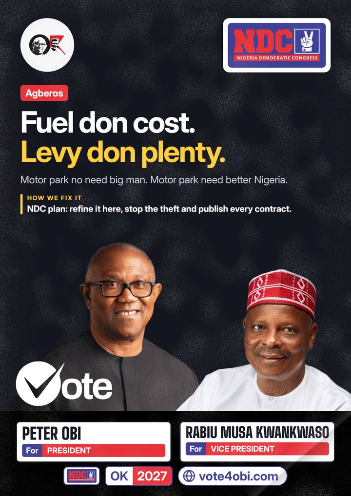 Fuel don cost. Levy don plenty.