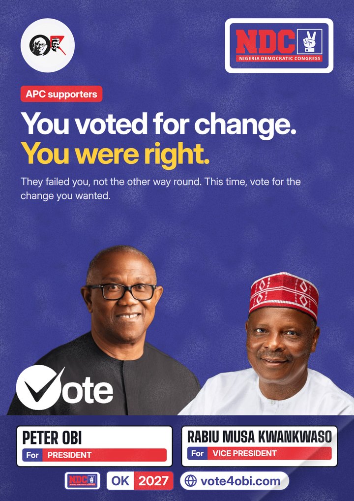 You voted for change. You were right.