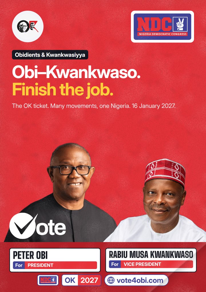 Obi–Kwankwaso. Finish the job.