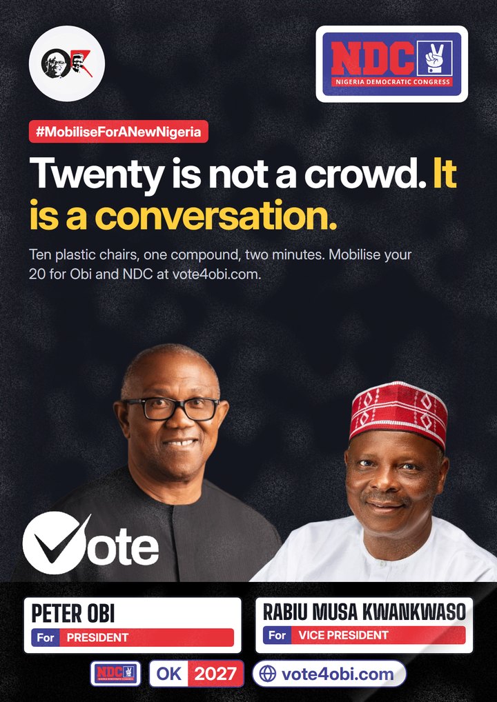 Twenty is not a crowd. It is a conversation.