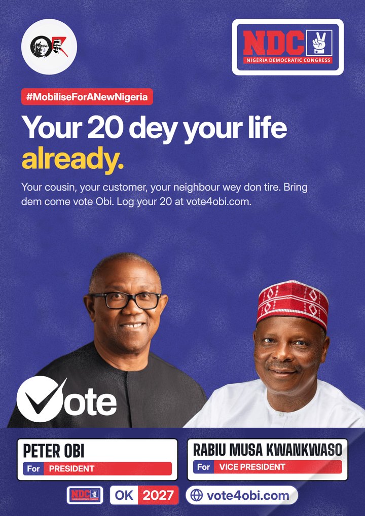 Your 20 dey your life already.