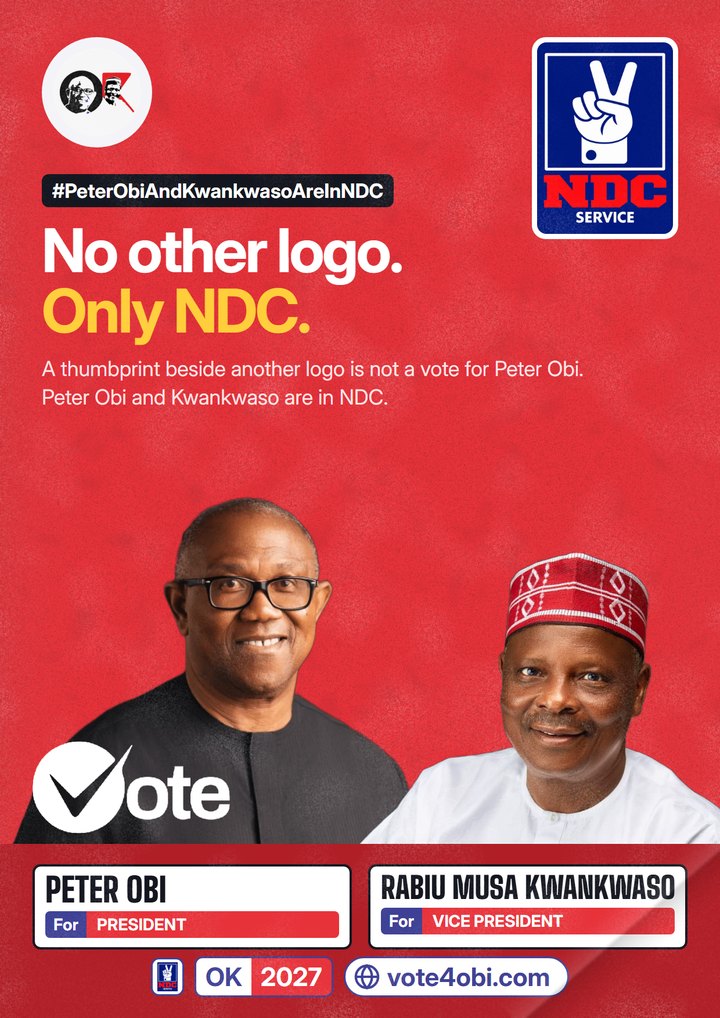 No other logo. Only NDC.