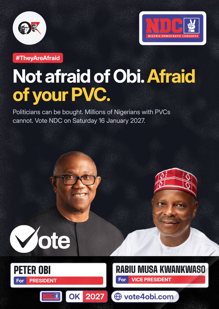 Not afraid of Obi. Afraid of your PVC.