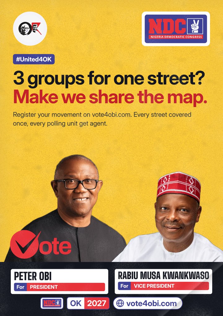 3 groups for one street? Make we share the map.