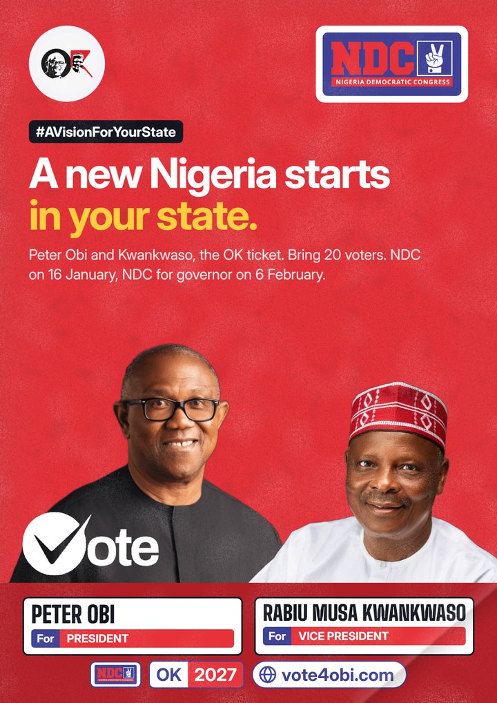 A new Nigeria starts in your state.