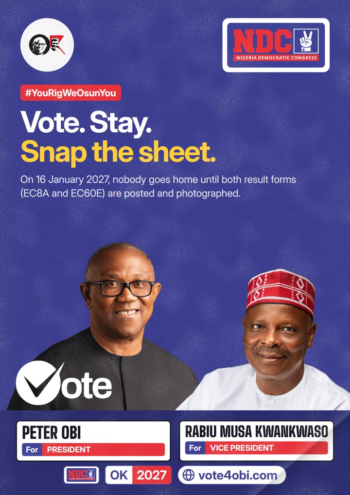Vote. Stay. Snap the sheet.