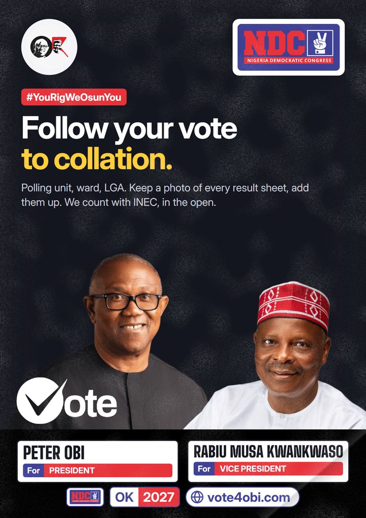Follow your vote to collation.