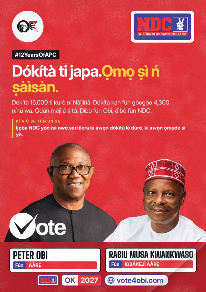 Dókítà ti japa.Ọmọ ṣì ń ṣàìsàn.