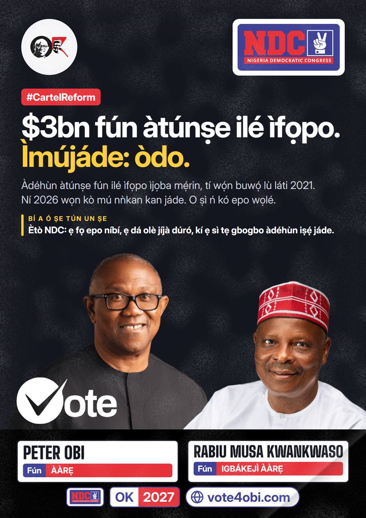 $3bn fún àtúnṣe ilé ìfọpo. Ohun tí wọ́n mú jáde: òdo.
