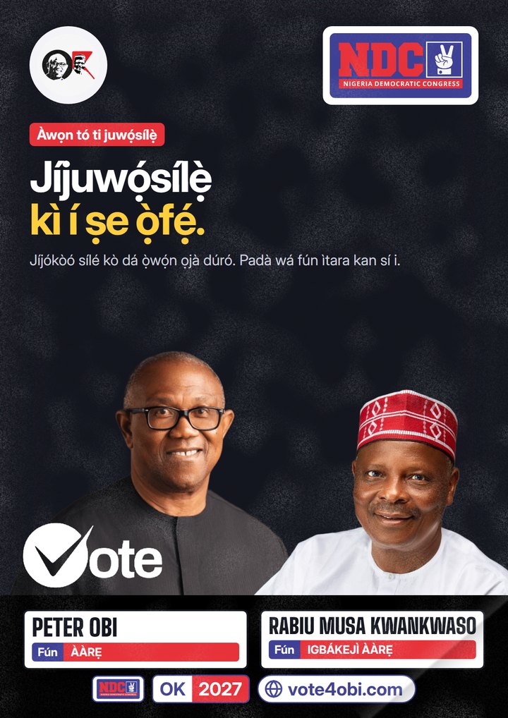 Jíjuwọ́sílẹ̀ kì í ṣe ọ̀fẹ́.
