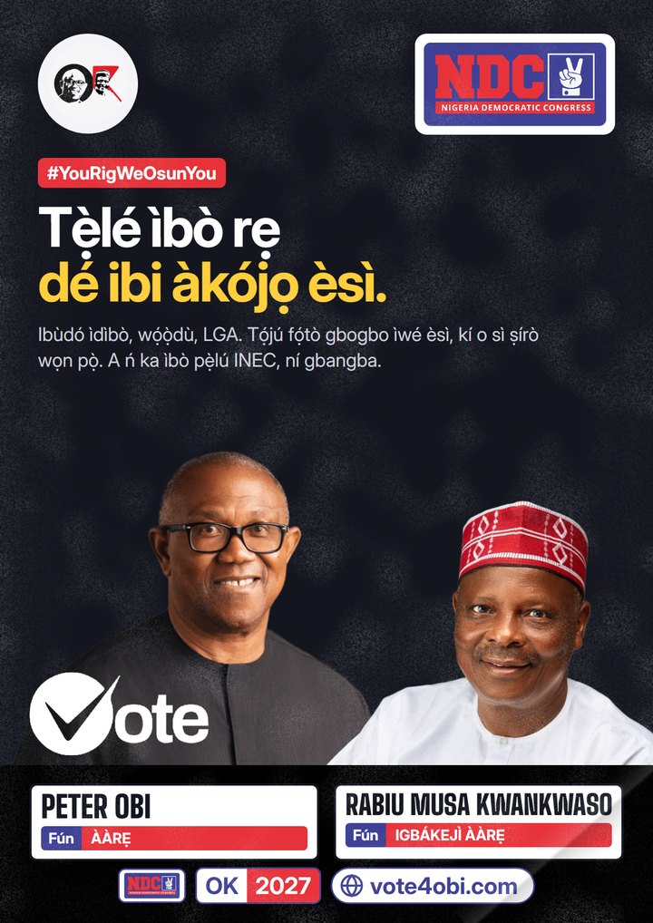 Tẹ̀lé ìbò rẹ dé ibùdó àkójọpọ̀.