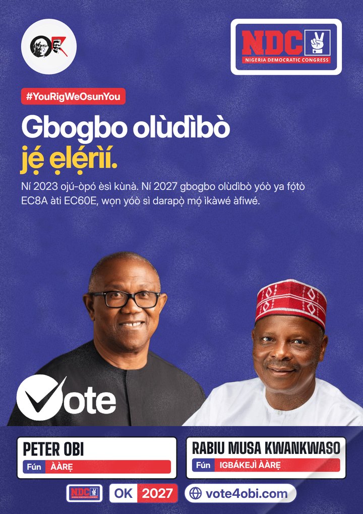 Gbogbo olùdìbò jẹ́ ẹlẹ́rìí.