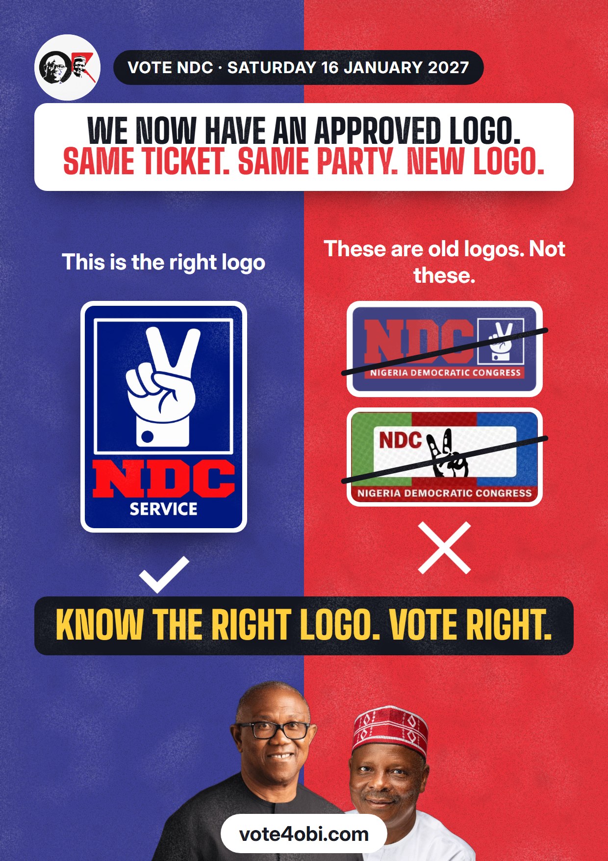 The right logo