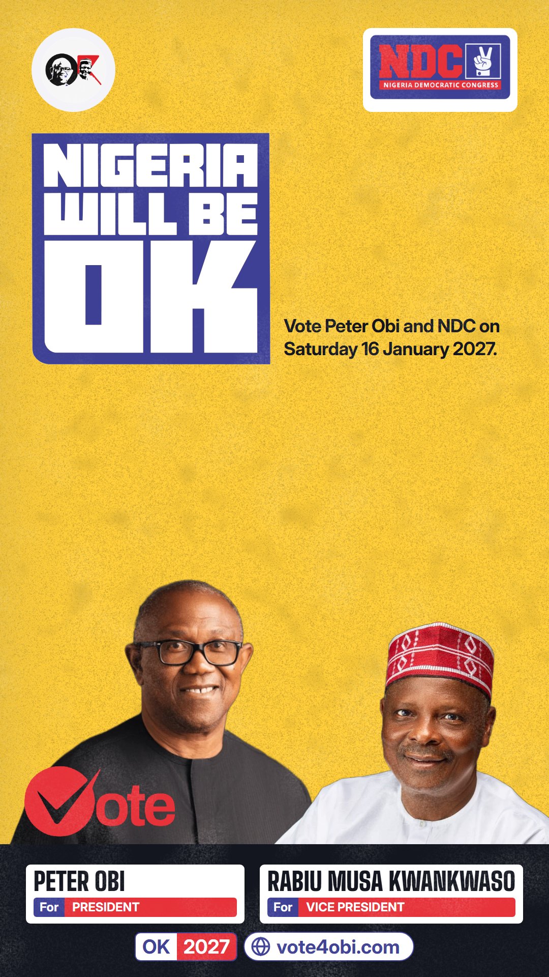 Nigeria will be OK, yellow
