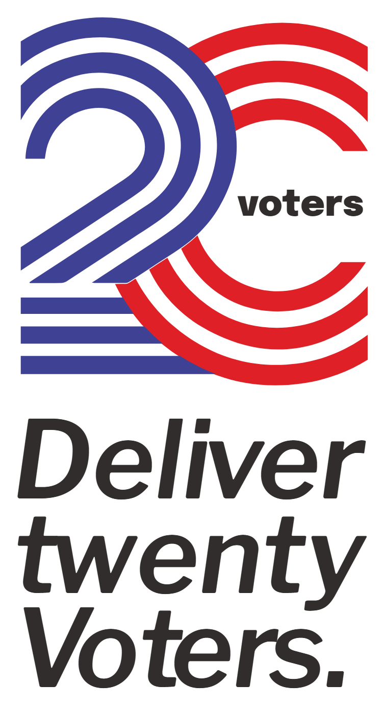 Deliver twenty voters