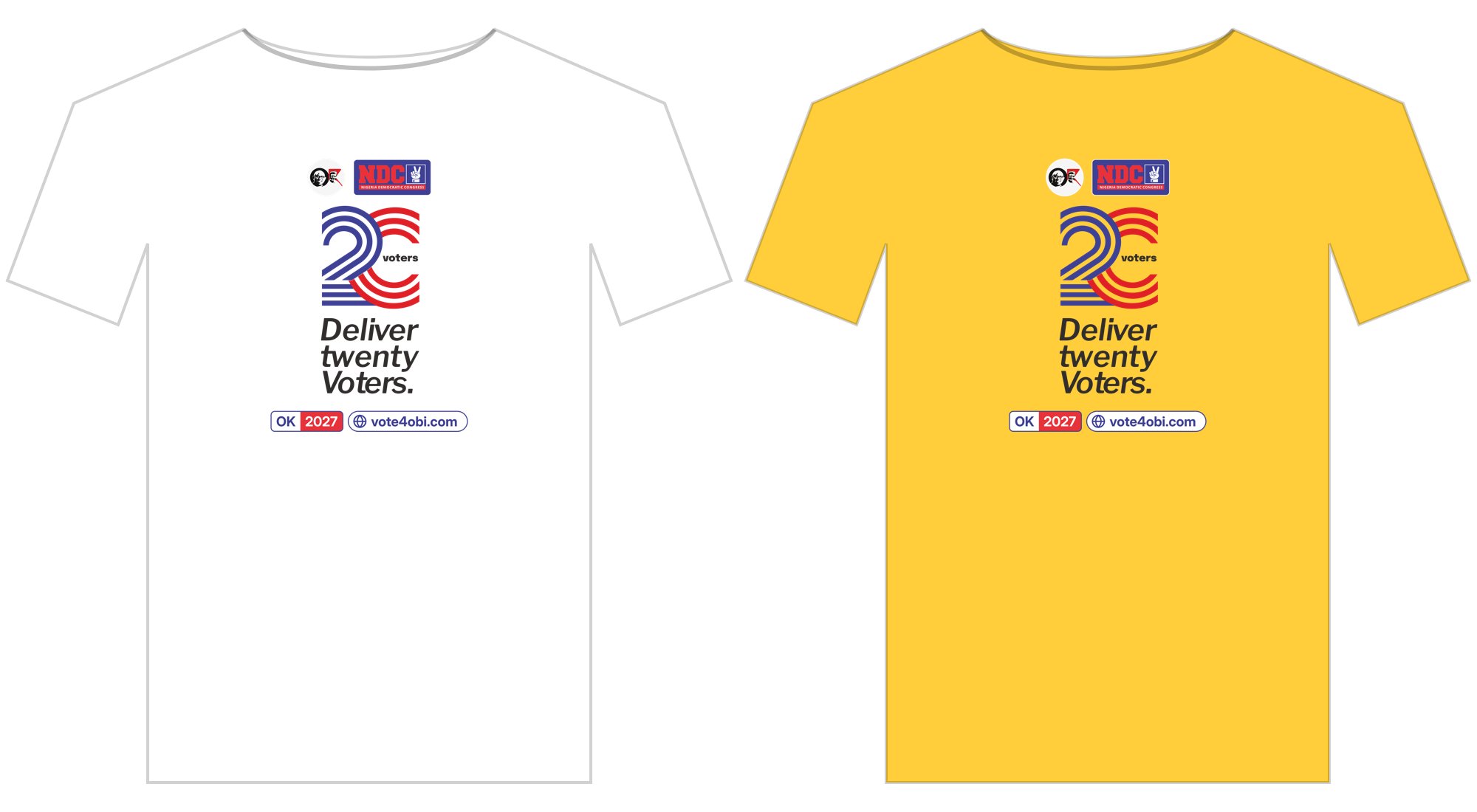 Deliver twenty voters