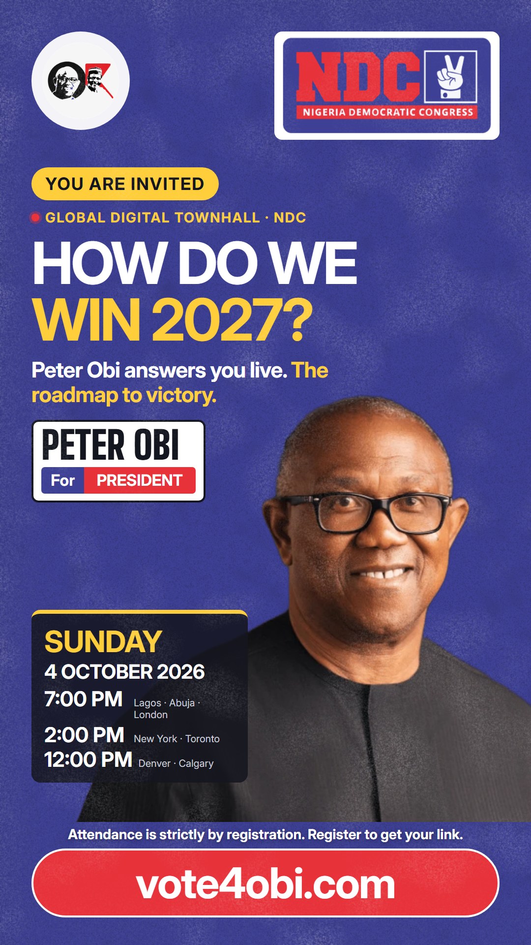 Teaser flyer: How do we win 2027?
