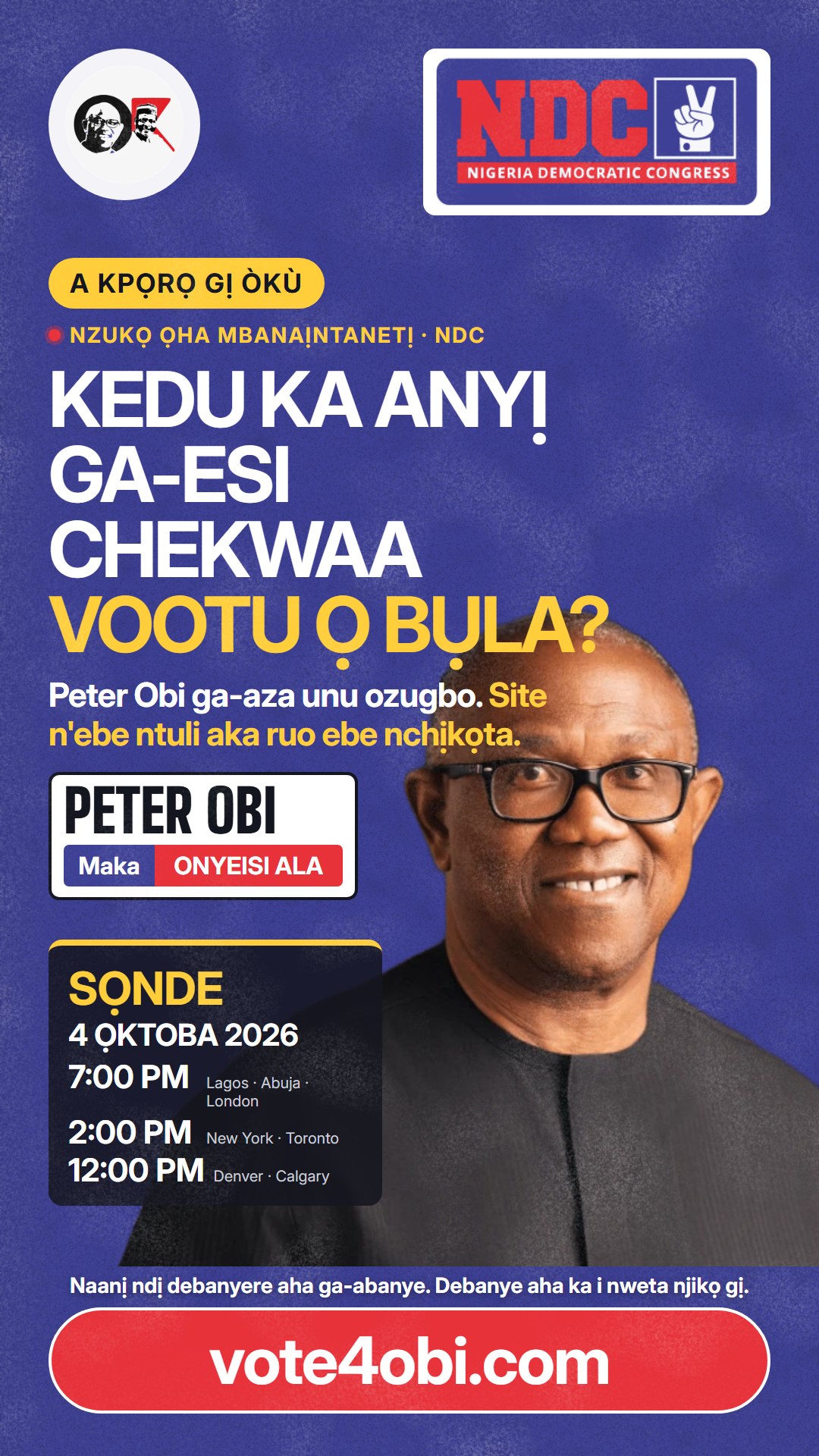 Kedu ka anyị ga-esi chekwaa vootu ọ bụla?