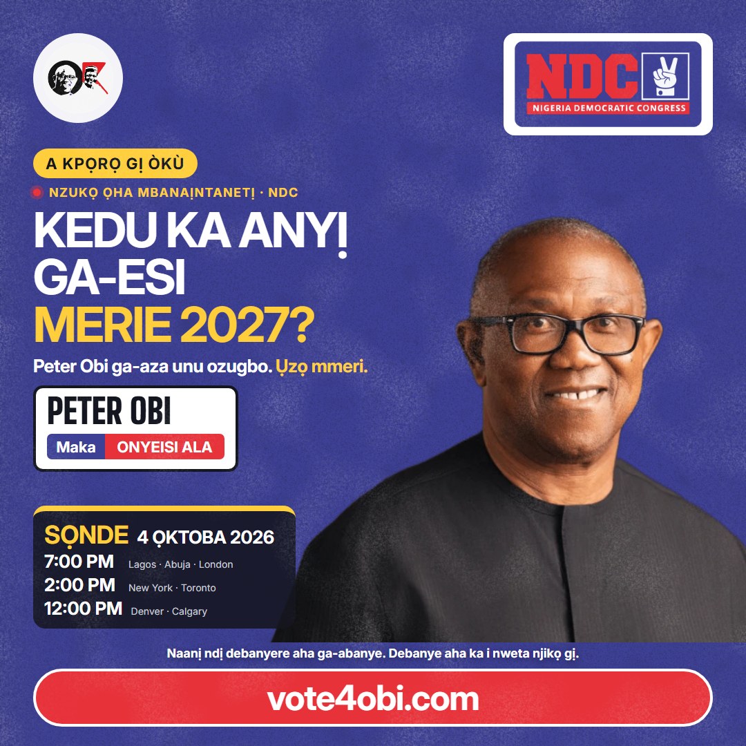 Kedu ka anyị ga-esi merie 2027?