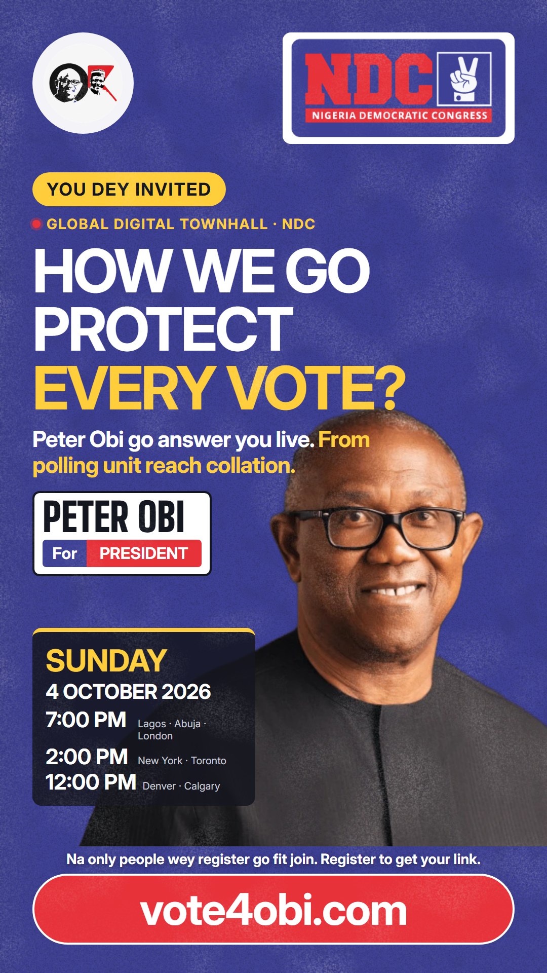 Teaser flyer: How we go protect every vote?